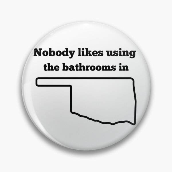 Item preview,  Oklahoma | Potty Humor | Rest Stop | Truck Stop | Road Trip | Light Background designed and sold by SidefatSayings.
