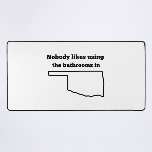 Item preview,  Oklahoma | Potty Humor | Rest Stop | Truck Stop | Road Trip | Light Background designed and sold by SidefatSayings.