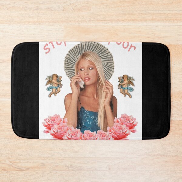 Item preview, Paris Hilton &x27;Stop Being Poor&x27; Poster designed and sold by darkzerat.