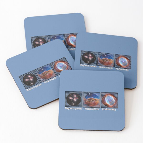 Item preview, James Webb space telescope JWST Stephan's quintet Carina Nebula Southern ring designed and sold by BePosh.
