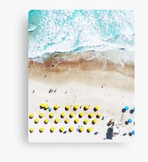 Beach Print, Beach Art Print, Beach Life, Modern Beach Poster, Sea Print, Coastal, Landscape Blue water, Sea print, Ocean print, Minimalist Metal Print