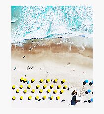 Beach Print, Beach Art Print, Beach Life, Modern Beach Poster, Sea Print, Coastal, Landscape Blue water, Sea print, Ocean print, Minimalist Photographic Print
