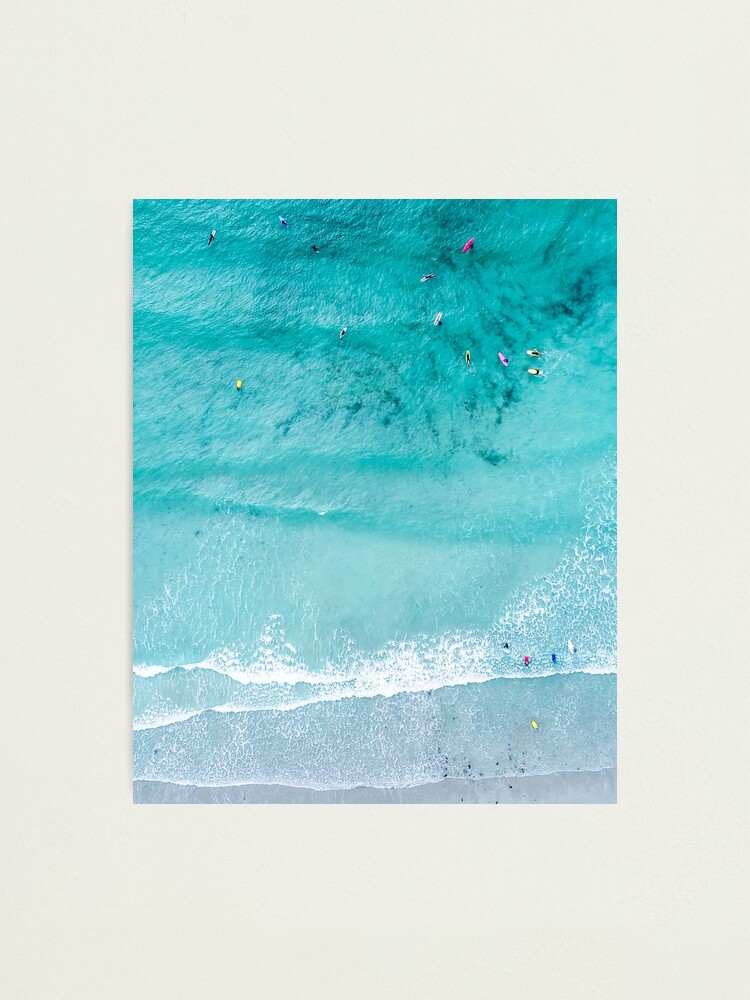 "Beach Print, Beach Art Print, Beach Life, Modern Beach Poster, Sea