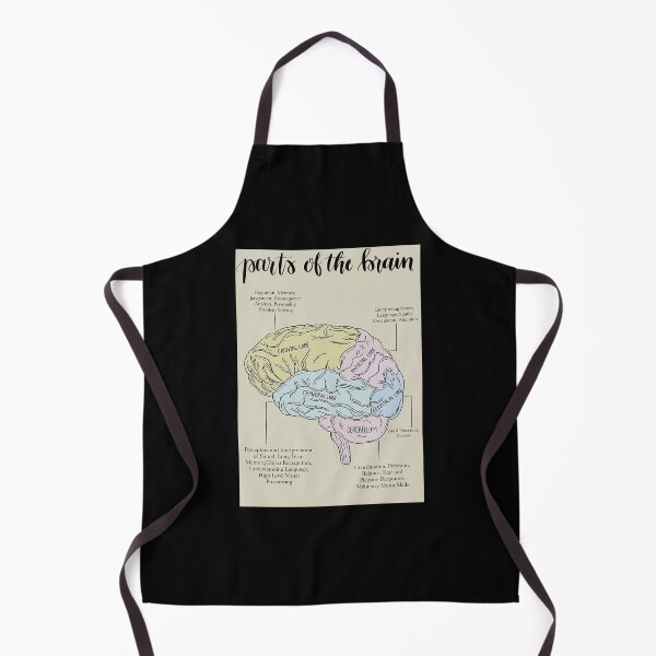 Item preview, Parts of the Brain Psychology Poster Poster designed and sold by darkzerat.