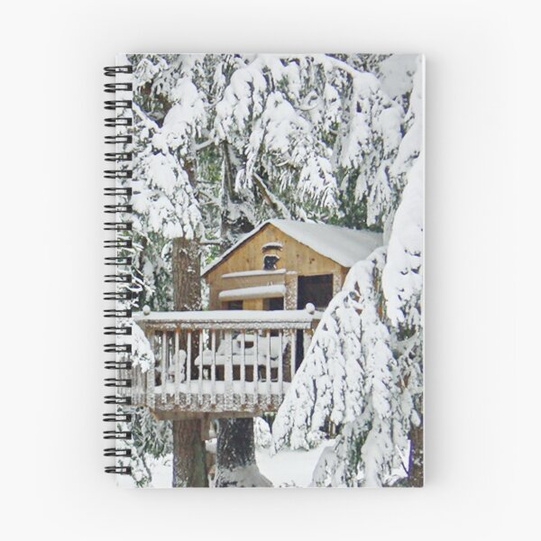 Item preview, Snow Covered Tree House designed and sold by AnnDixon.