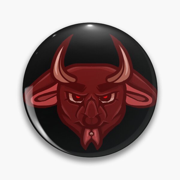 Item preview, The Crimson Taurus with Eyes of Malice designed and sold by CJs-Cookie-Jar.