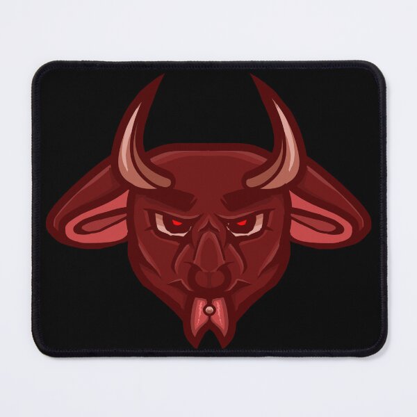 Item preview, The Crimson Taurus with Eyes of Malice designed and sold by CJs-Cookie-Jar.