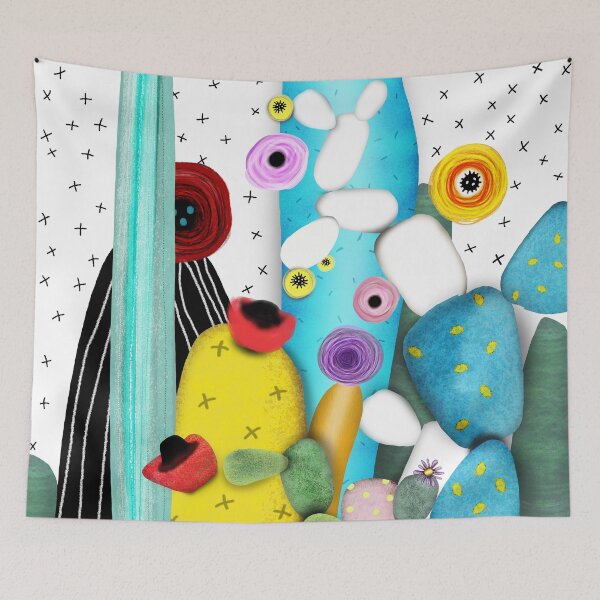 Item preview, Cactus Shower Curtain designed and sold by rupydetequila.