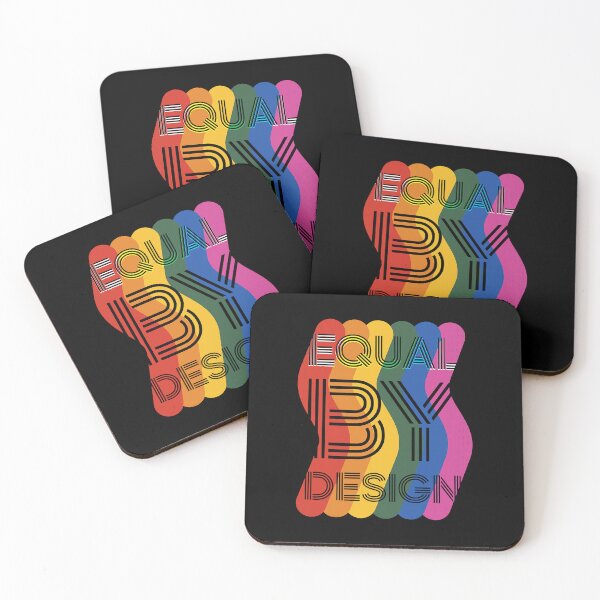 Item preview, Equal By Design Pride Month Love LGBTQ designed and sold by nwaja-art.