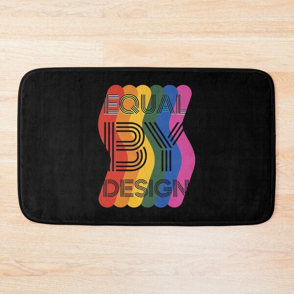 Item preview, Equal By Design Pride Month Love LGBTQ designed and sold by nwaja-art.