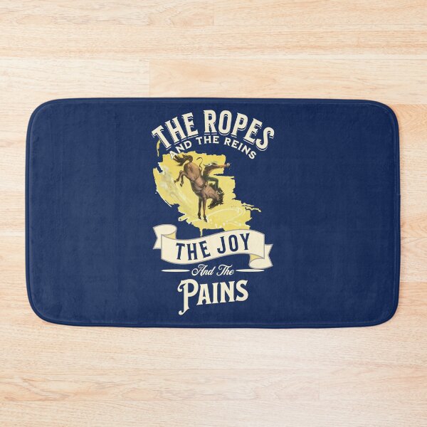 Item preview, The Ropes and the Reins The Joy and the Pains - cowboy rodeo designed and sold by No1Equestrian.