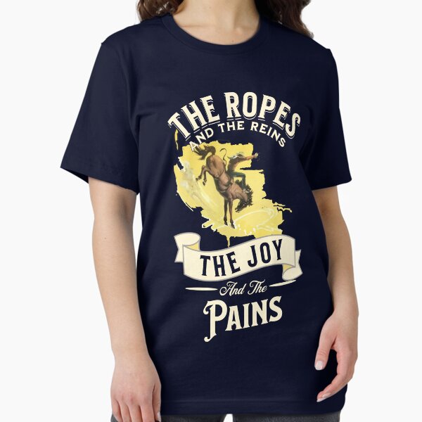 Item preview, Die Seile und die Zügel Die Freude und die Schmerzen – Cowboy-Rodeo designed and sold by No1Equestrian.