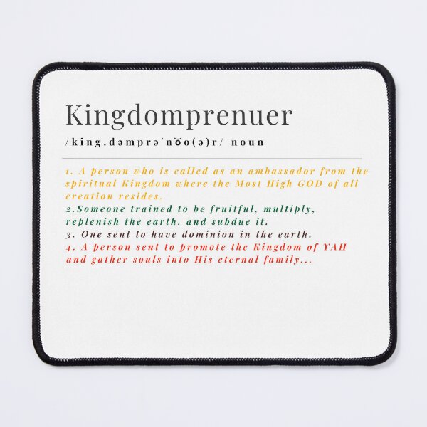 Item preview, Kingdomprenuer designed and sold by TheReporter1.