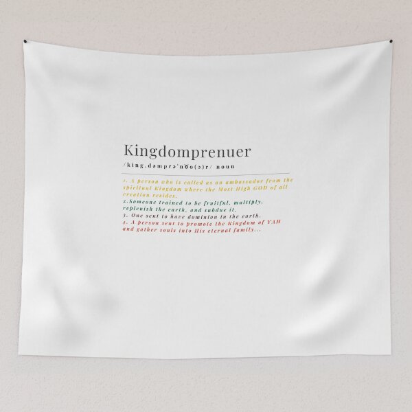 Item preview, Kingdomprenuer designed and sold by TheReporter1.