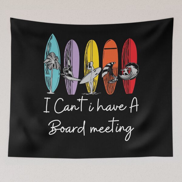 Item preview, I Can't I Have A Surfboard Meeting Surfing Funny Surfer Tee Socks Beach Summer Strata Skinny Cup designed and sold by NOorYES.