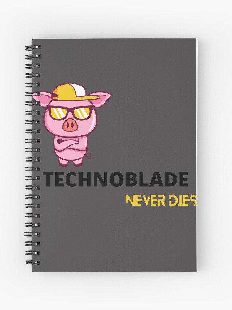 Technoblade Never Dies Notebook