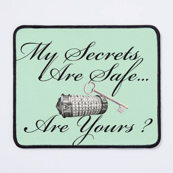 Item preview, Cryptex.. My Secrets Are Safe... Are Yours ? designed and sold by KizmetBoutique.