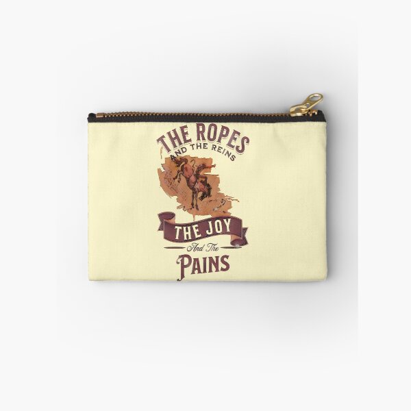 Item preview, Etching of The Ropes and the Reins The Joy and the Pains - cowboy rodeo designed and sold by No1Equestrian.
