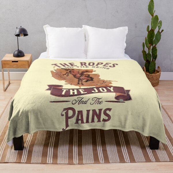 Item preview, Etching of The Ropes and the Reins The Joy and the Pains - cowboy rodeo designed and sold by No1Equestrian.