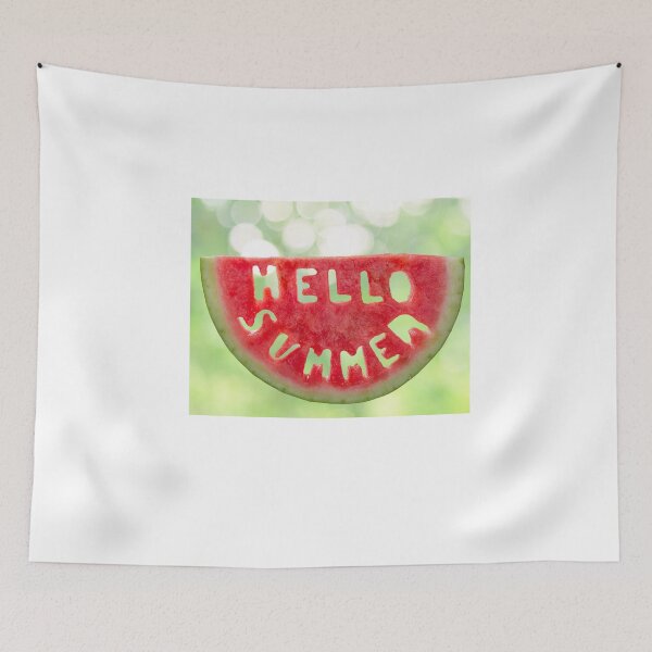 Item preview, hello summer watermelon designed and sold by Huluhub.