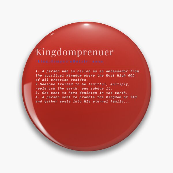Item preview, Kingdomprenuer - Red designed and sold by TheReporter1.