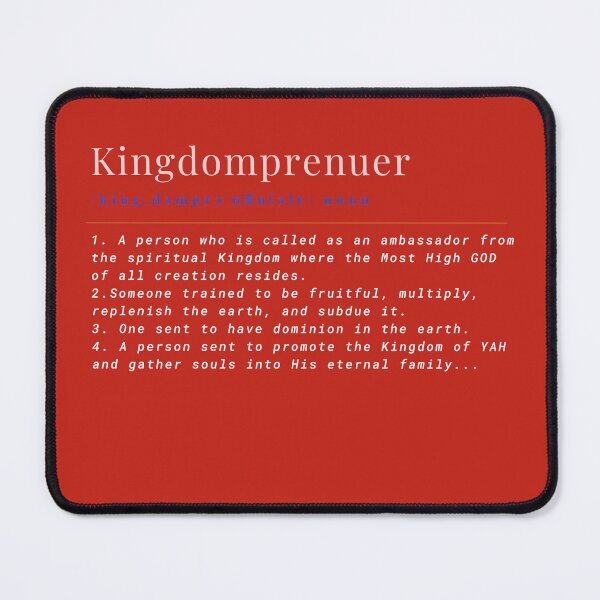Item preview, Kingdomprenuer - Red designed and sold by TheReporter1.