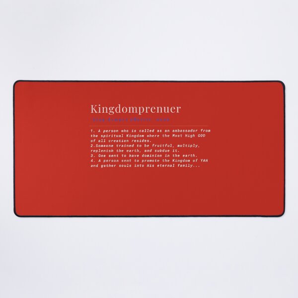 Item preview, Kingdomprenuer - Red designed and sold by TheReporter1.