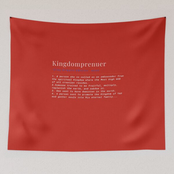 Item preview, Kingdomprenuer - Red designed and sold by TheReporter1.