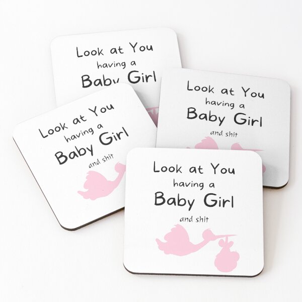 Item preview, Newborn baby girl, new parents of a girl designed and sold by HappyVibesAlert.