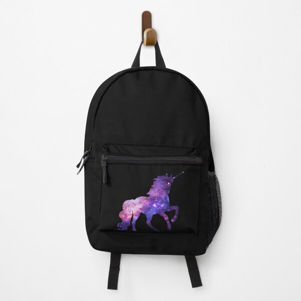 Item preview, Legendary Animals Milky Way Galaxy Unicorn Outer Space Fairy Tale Galloping Unicorn Silhouette designed and sold by Siela.