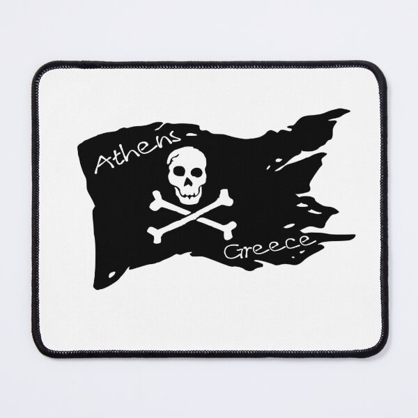 Item preview, Flag athens greece - Pirate society designed and sold by WhereIsTravis.
