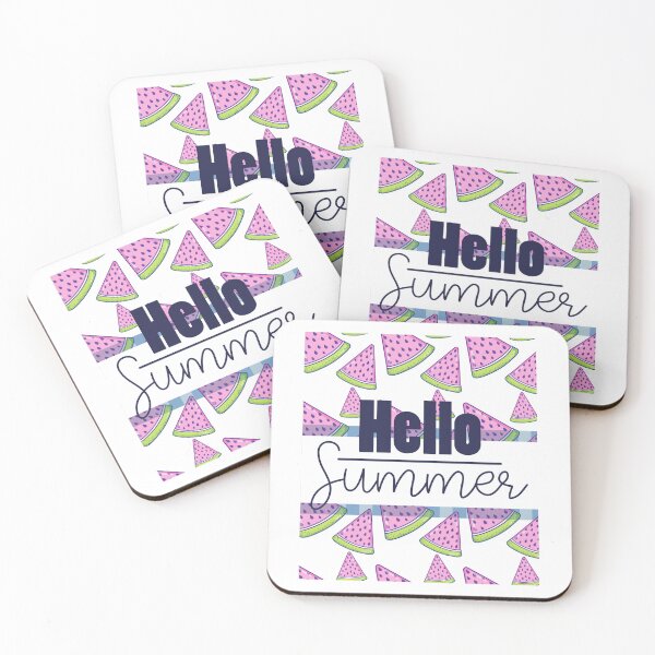 Item preview, hello summer watermelon designed and sold by Huluhub.