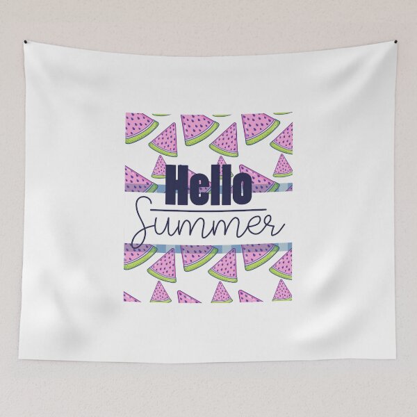 Item preview, hello summer watermelon designed and sold by Huluhub.