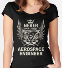 AEROSPACE ENGINEER Women's Fitted Scoop T-Shirt