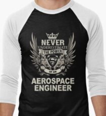 AEROSPACE ENGINEER Men's Baseball ¾ T-Shirt