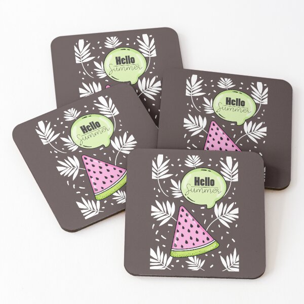 Item preview, hello summer watermelon designed and sold by Huluhub.