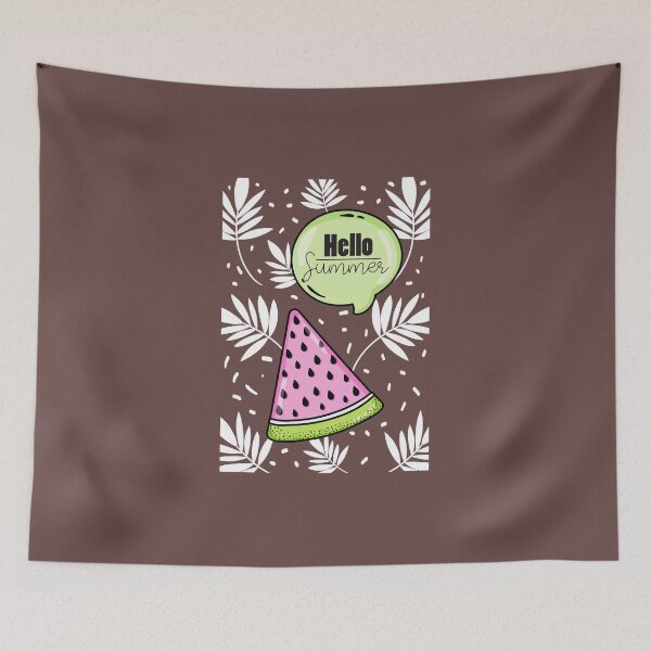 Item preview, hello summer watermelon designed and sold by Huluhub.