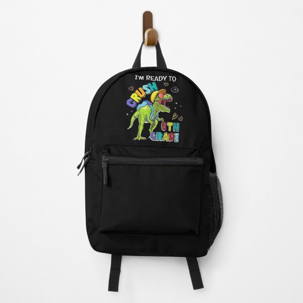 Item preview, I'm Ready To Crush 6th Grade T Rex Dinosaur Back To School Kids designed and sold by designbychow.