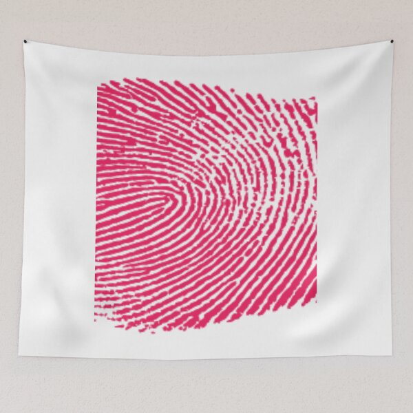 Item preview, Red color fingerprints. designed and sold by RAJSHIVA.