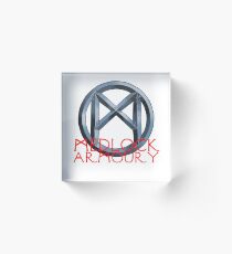 Medlock Armoury Merch Acrylic Block