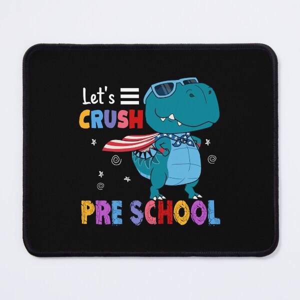 Item preview, Let's Crush Pre School Funny T Rex Dinosaur Back To School Kids designed and sold by designbychow.