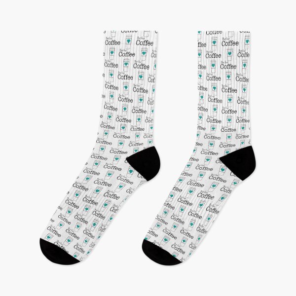 Item preview, But First Coffee (aqua heart) designed and sold by Cmdesign-s.