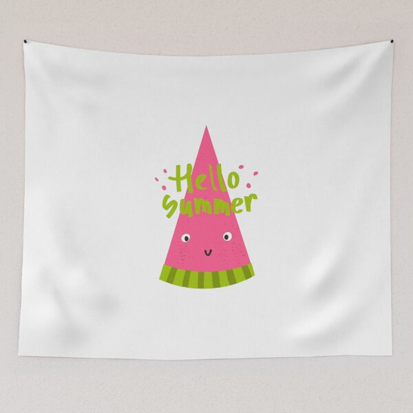 Item preview, hello summer watermelon designed and sold by Huluhub.
