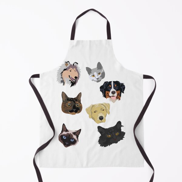 Item preview, Cat and dog pattern #1 designed and sold by LeahcarsArt.