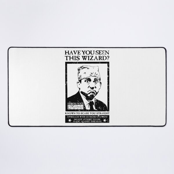 Item preview, The Office Prison Mike Dangerous Wizard designed and sold by WellingtonAdams.