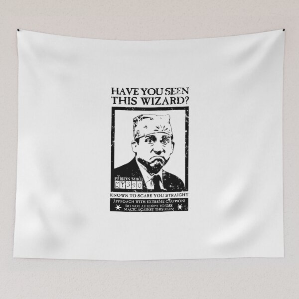 Item preview, The Office Prison Mike Dangerous Wizard designed and sold by WellingtonAdams.