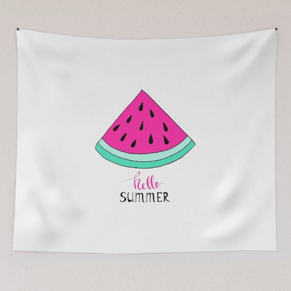 Item preview, hello summer watermelon designed and sold by Huluhub.