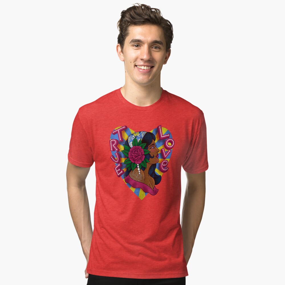 Item preview, Tri-blend T-Shirt designed and sold by Flickingjane.