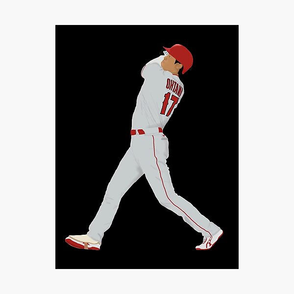 Kanji-Ohtani Shohei for Red base Photographic Print for Sale by DAEWI PARK