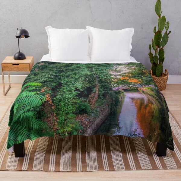 Item preview, Green Nature Trees Plants Leaves Vegetation River designed and sold by eleonoraingrid.